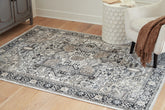 A2Z Furniture - Ashley Furniture - Gregmoore Rug - 5'2" x 6'10" Washable Rug / Multi - R405822
